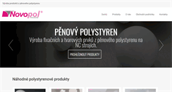 Desktop Screenshot of novopoltrade.cz
