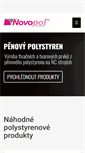 Mobile Screenshot of novopoltrade.cz